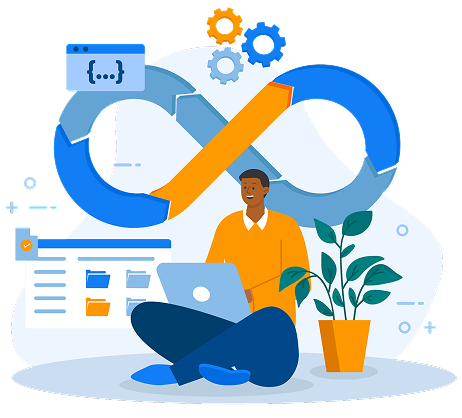 Key benefits of AIOps in IT operations including automation and predictive analysis